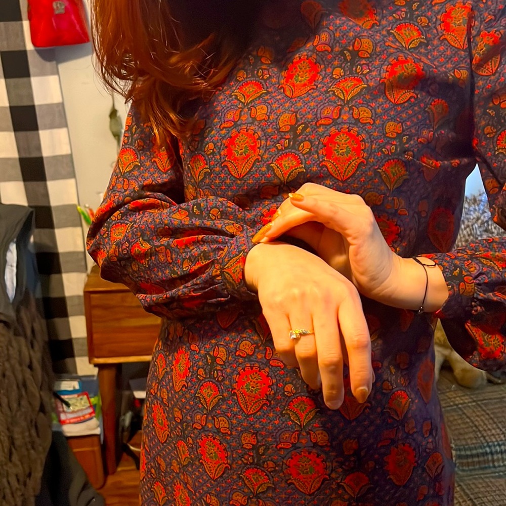 Modest paisley style handmade